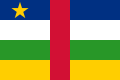 Zentralafrikanische Republik Flagge Fahne Central African Republic flag 