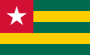 Togo Flagge Fahne Togo flag 