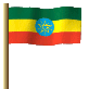 thiopien Flagge Fahne GIF Animation Ethiopia flag 