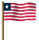 Liberia Flagge Fahne GIF Animation Liberia flag 