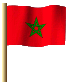 Marokko Flagge Fahne GIF Animation Morocco flag 