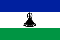 Lesotho Flagge Fahne Lesotho flag 