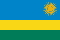 Ruanda Flagge Fahne Rwanda flag 