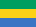 Gabun Flagge Fahne Gabon flag 