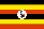 Uganda Flagge Fahne Uganda flag 