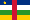 Zentralafrikanische Republik Flagge Fahne Central African Republic flag 