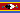 Swasiland Flagge Fahne Swaziland flag 