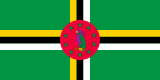 Dominica Flagge Fahne Dominica flag 