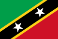 St. Kitts und Nevis Flagge Fahne Saint Kitts and Nevis flag 