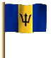 Barbados Flagge Fahne GIF Animation Barbados flag 