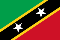 St. Kitts und Nevis Flagge Fahne Saint Kitts and Nevis flag 