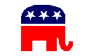 Vereinigte Staaten von Amerika - USA - Republican Party Flagge Fahne USA United States - Republican Party flag 