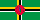 Dominica Flagge Fahne Dominica flag 