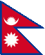 Nepal Flagge Fahne Nepal flag 