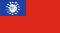 Myanmar Flagge Fahne Myanmar flag 