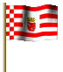 Bremen Flagge Fahne GIF Animation Bremen flag 