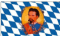 Bayern Raute - Knig Ludig Flagge Fahne Bavaria flag 