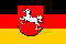 Niedersachsen Flagge Fahne Lower Saxony flag 