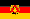 Deutsche Demokratische Republik DDR Flagge Fahne German Democratic Republic GDR flag 