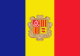 Andorra Flagge Fahne Andorra flag 