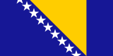 Bosnien und Herzegowina Flagge Fahne Bosnia and Herzegovina flag 