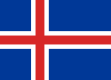 Island Flagge Fahne Iceland flag 