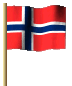 Norwegen Flagge Fahne GIF Animation Norway flag 