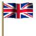 Grosbritannien Flagge Fahne GIF Animation Union Jack United Kingdom flag 
