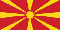 Mazedonien Flagge Fahne Macedonia flag 