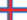 Frer-Inseln Flagge Fahne Faroe Islands flag 