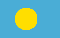 Palau Flagge Fahne Palau flag 